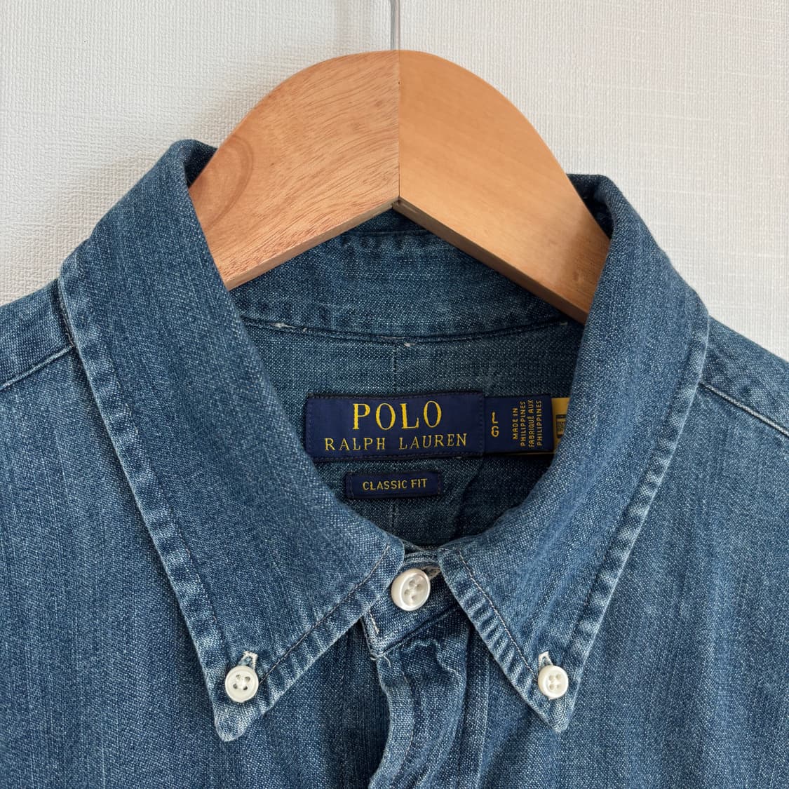 폴로 랄프로렌 데님 셔츠 L 상품이미지3