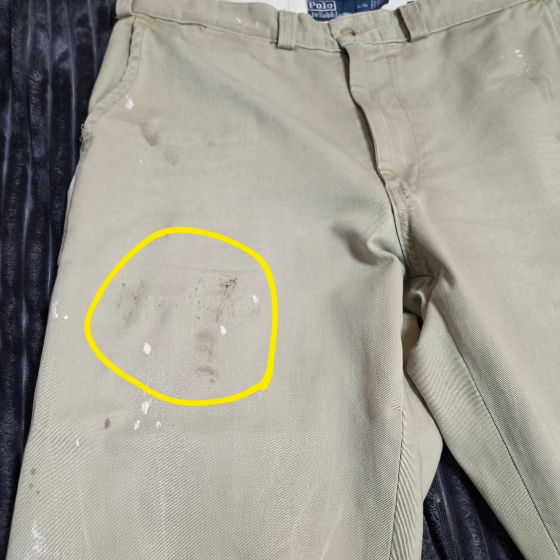 폴로 페인팅 샐린저 스트레이트핏 치노팬츠 34/34 상품이미지7