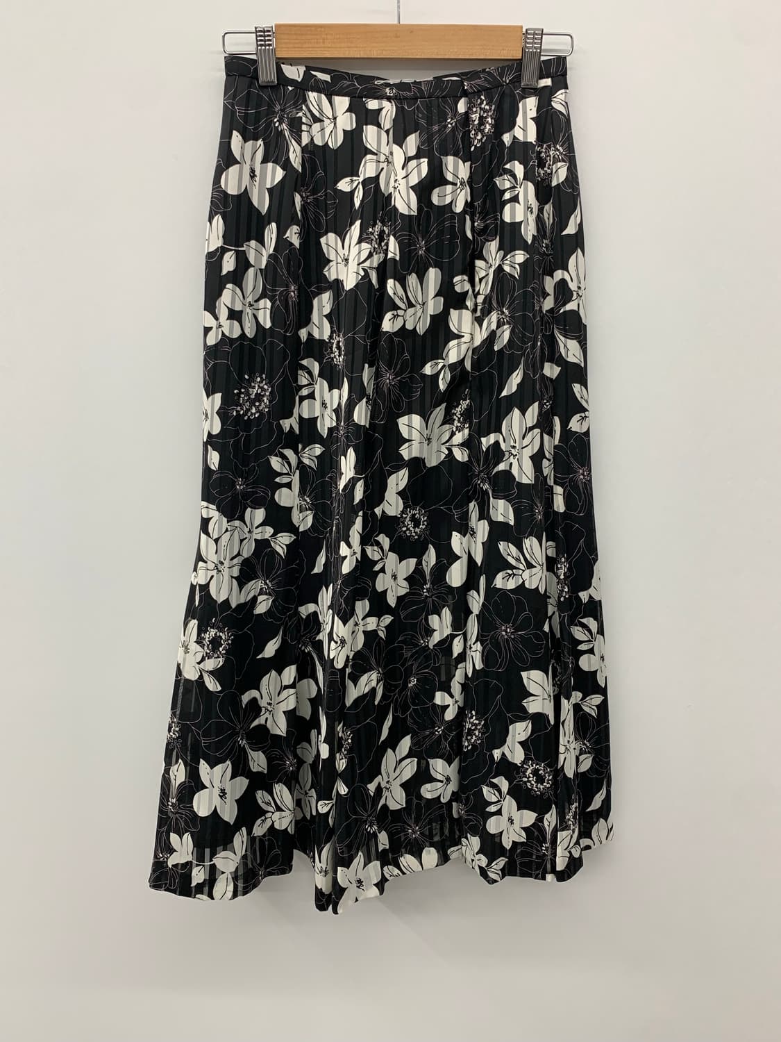 플라워 패턴 머메이드핏 롱스커트 상품이미지5