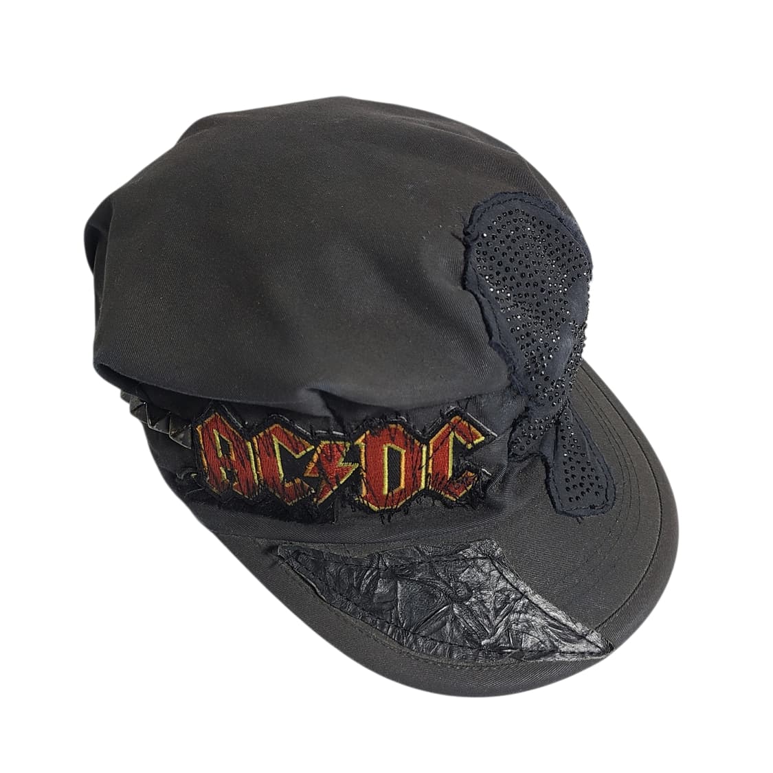 ROEN) 로엔 AC/DC 스컬 스네이크레더 밀리터리 캡 상품이미지2