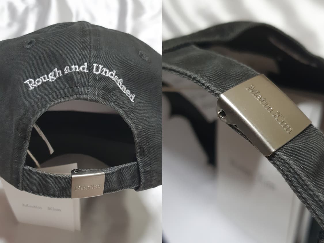 그레이  마뗑킴 미니 로고 볼캡 모자 상품이미지8