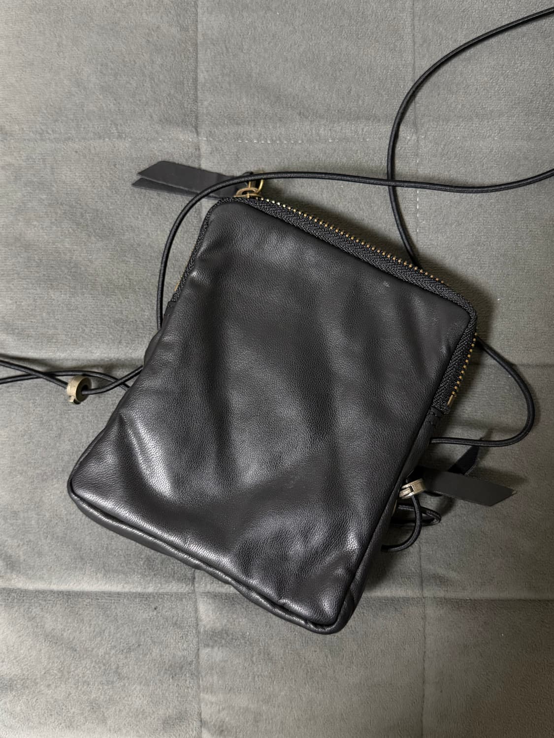 kijun 미니백 레더 블랙 상품이미지3