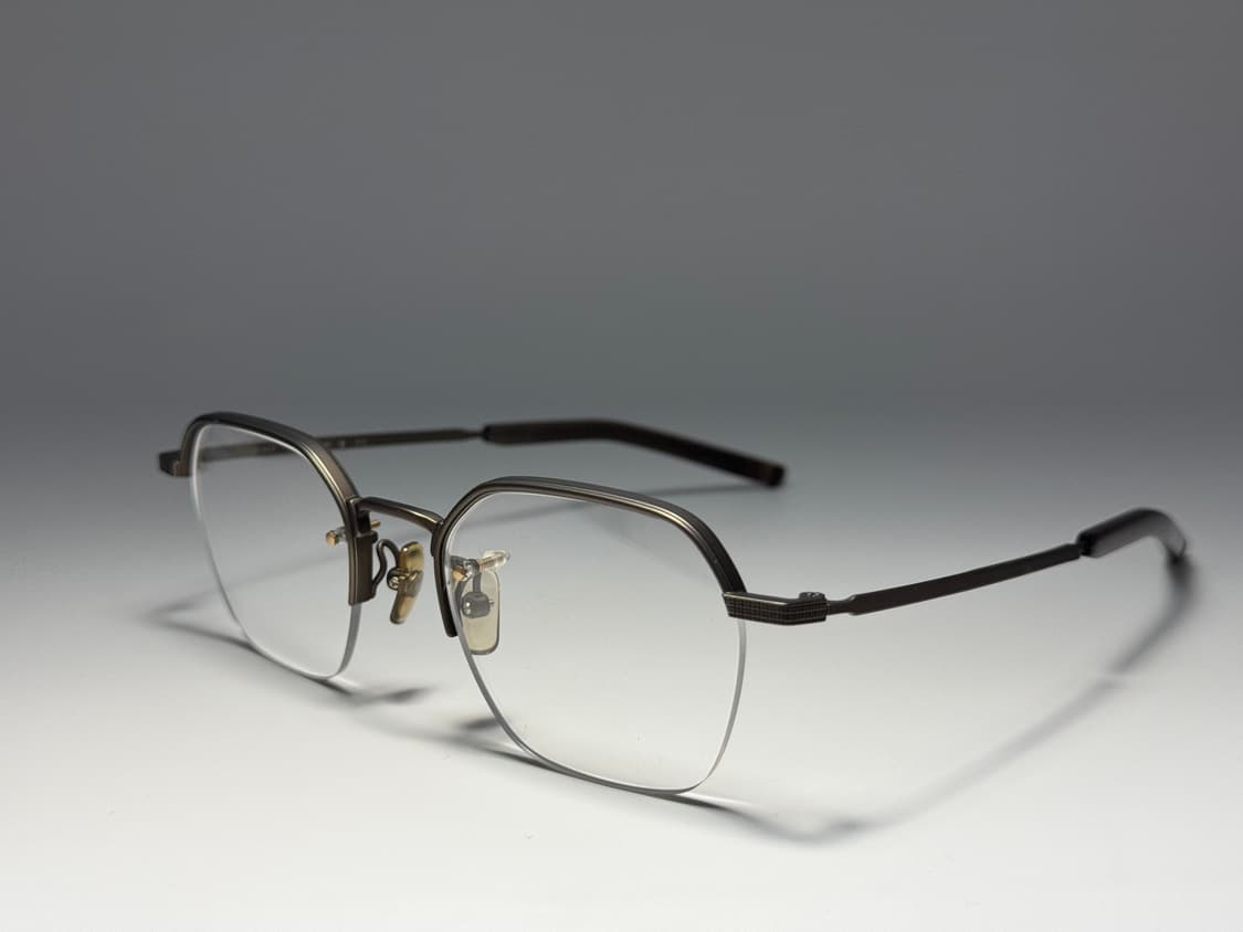 9999 포나인즈 일본 명품 티타늄 반무테 림리스 안경 0232 상품이미지3