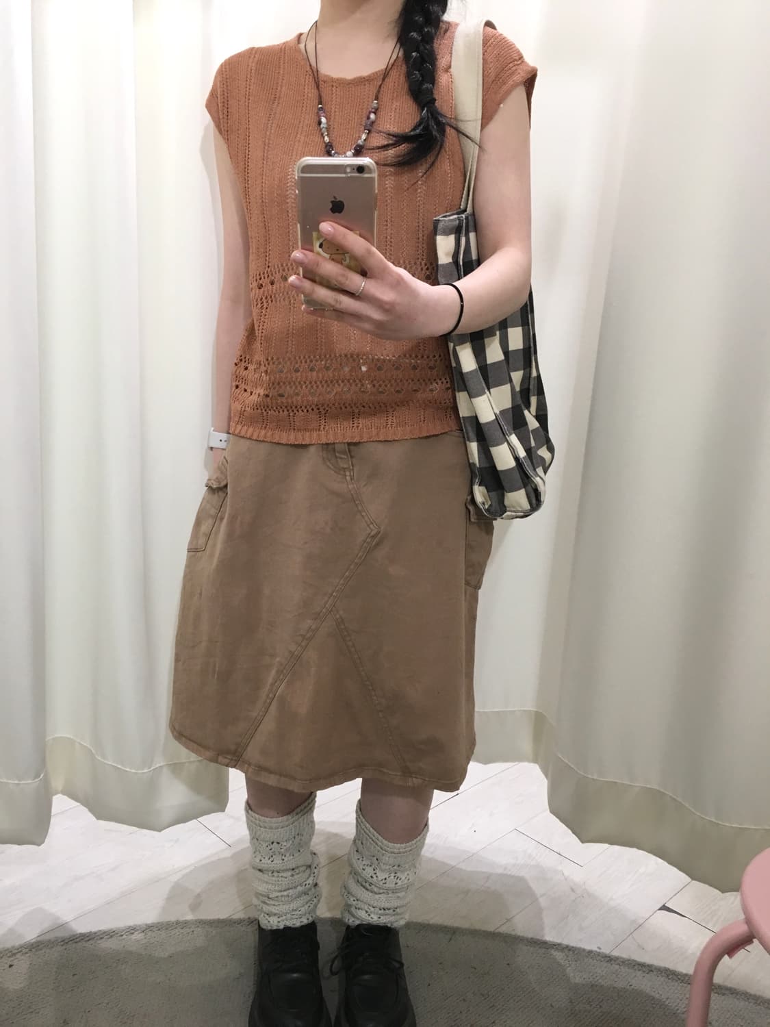 오렌지 파이 크로쉐 베스트 상품이미지5