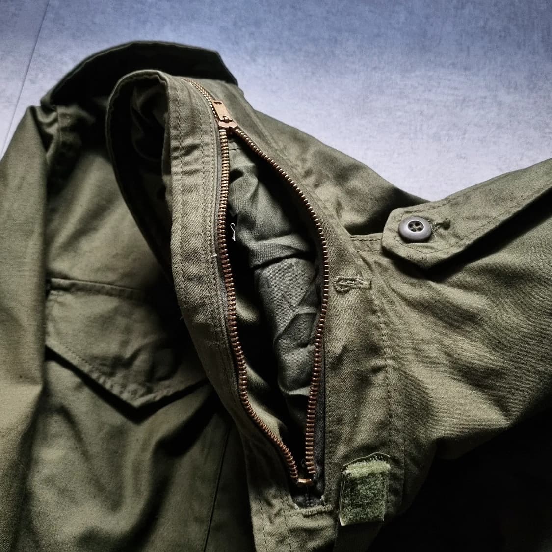 80s M-65 Field Jkt 3rd Type S-S 데드스탁 상품이미지2