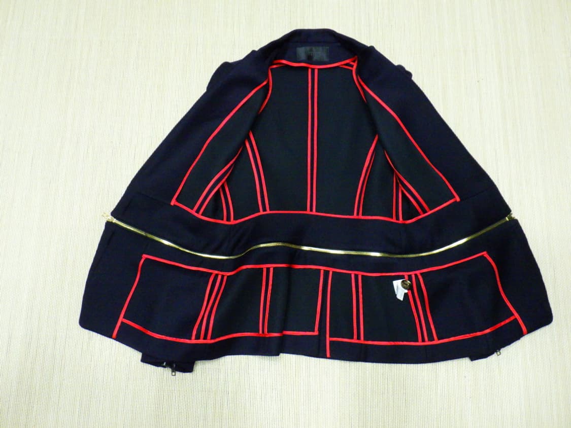 (66size) 시스템 SYSTEM 여성 자켓 다크네이비 상품이미지6