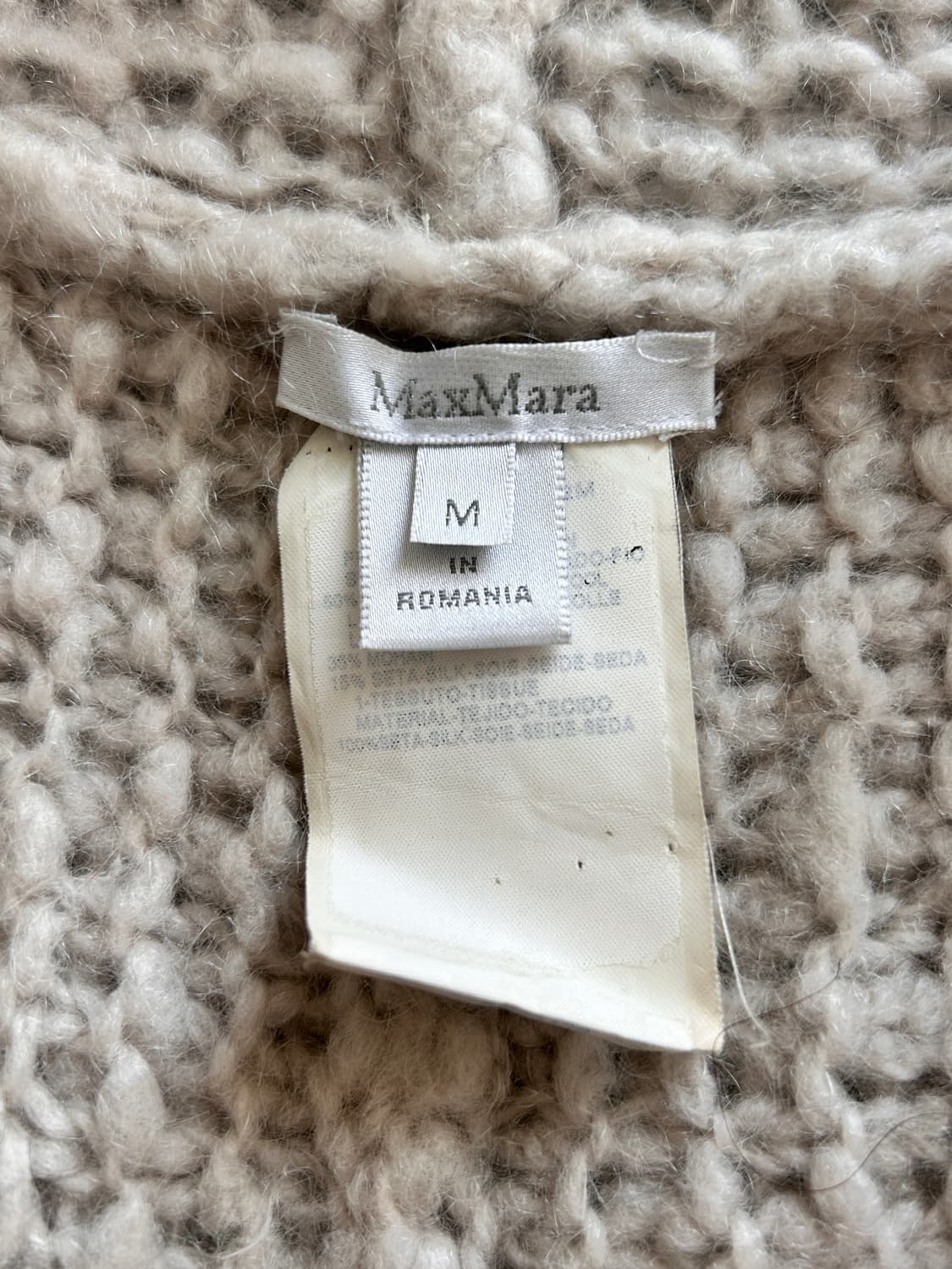 막스마라 울 실크 니트 볼레로 가디건 M 상품이미지6