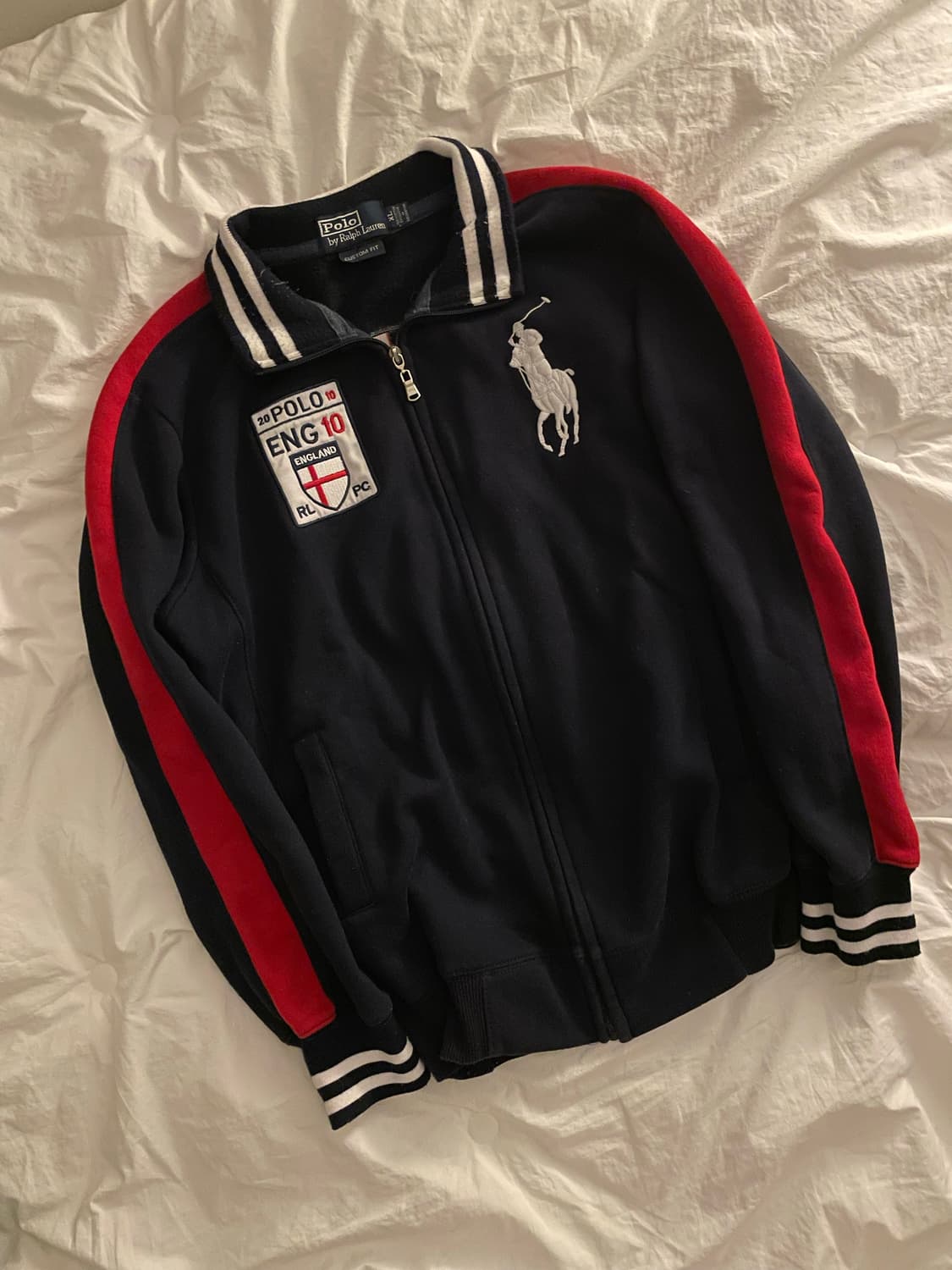 폴로 랄프로렌 빅포니 잉글랜드 트랙집업 상품이미지2