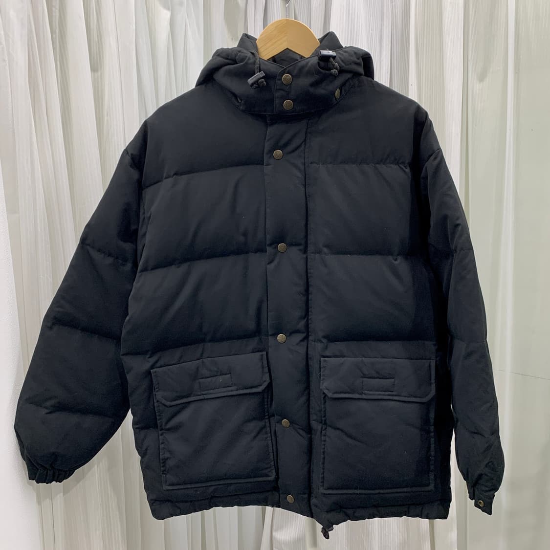 맥호프 MAC HOPE 빈티지 다운 패딩 후드 점퍼 1715 상품이미지1