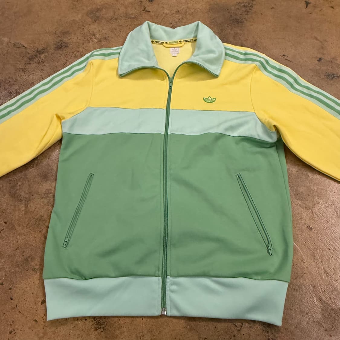 아디다스 파스텔 노초 레몬 민트 져지 트랙탑 상품이미지3