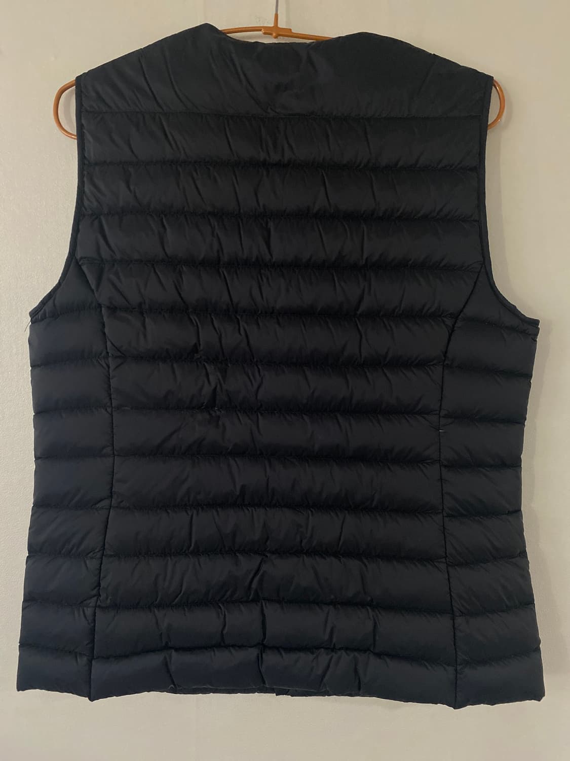 무신사 스탠다드 라이트 다운 패딩 조끼 M 블랙 상품이미지3