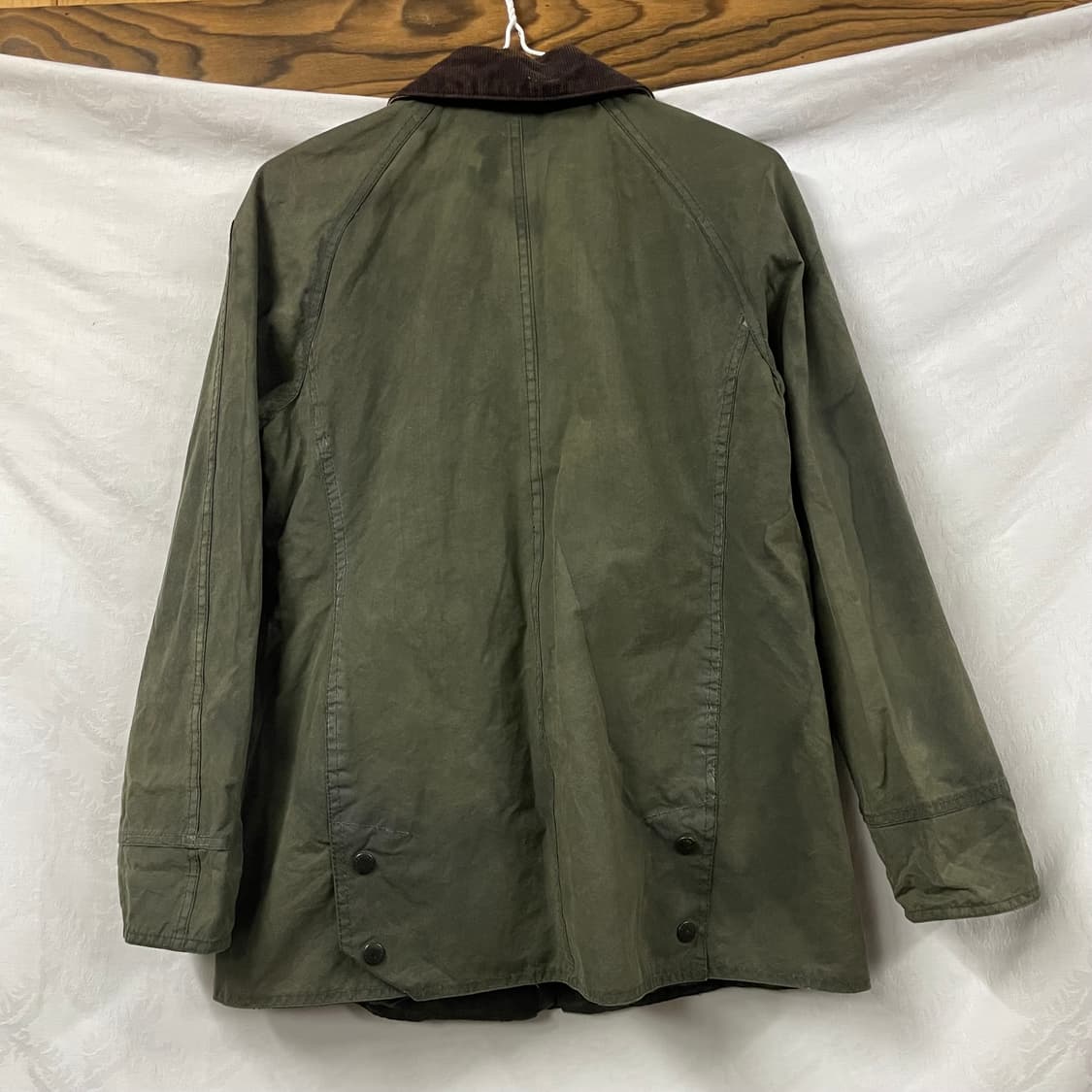 바버 여성 왁스자켓 세이지그린 상품이미지2