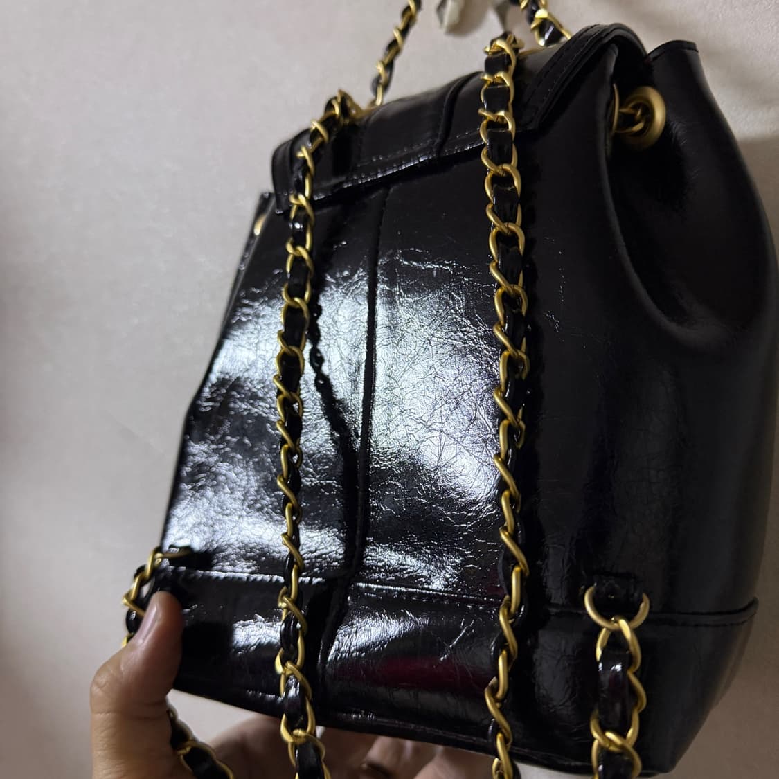 카디널레드 Hawoo-a bag black 미니 백팩 상품이미지3