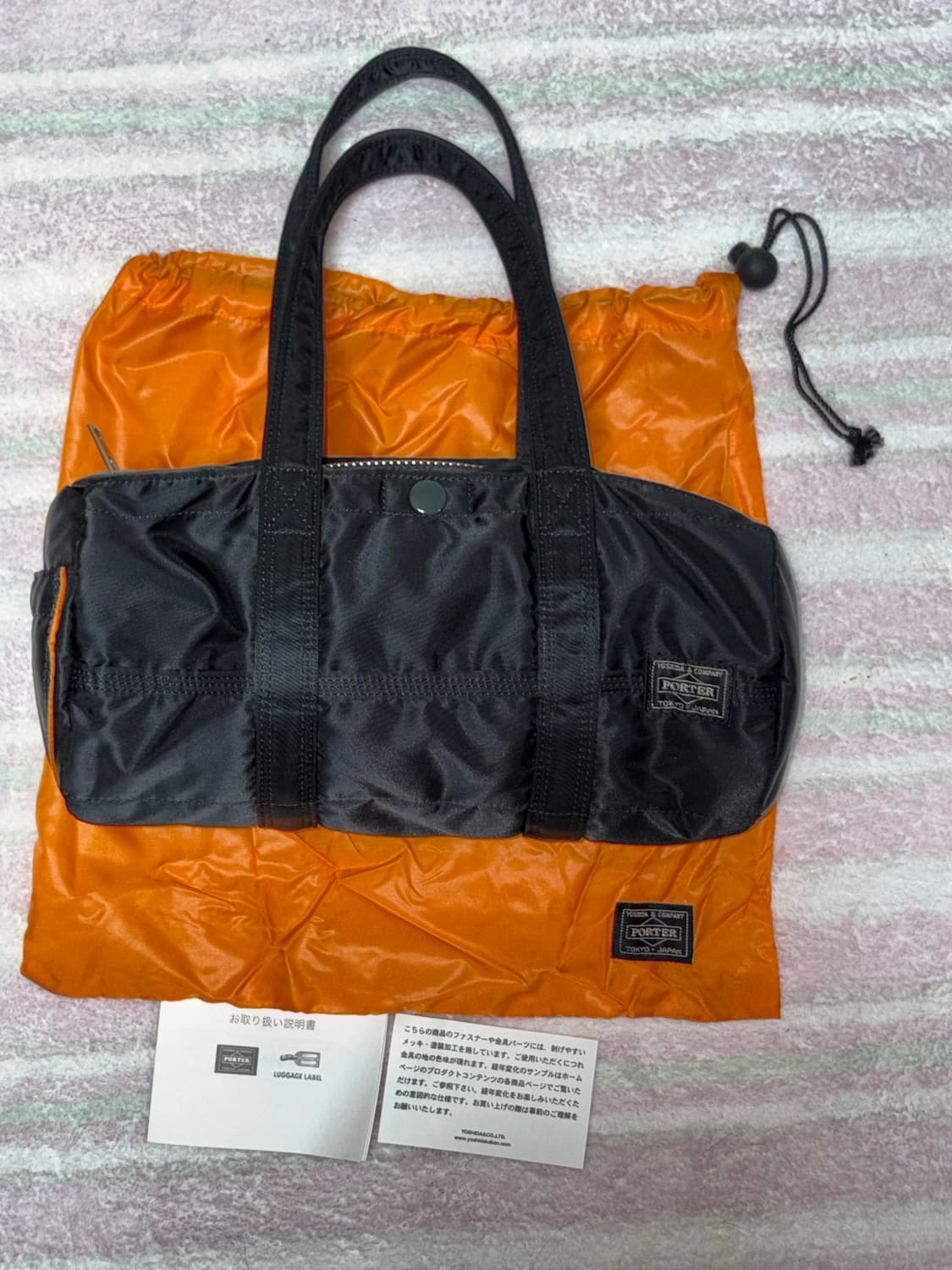 신형)Porter 요시다 포터 탱커 보스턴백 더플백 s 블랙 상품이미지1