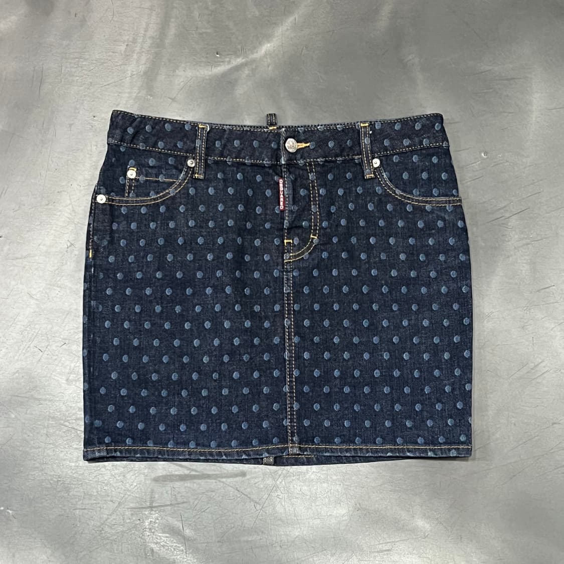  디스퀘어드2 도트 데님 스커트 y15867 상품이미지1