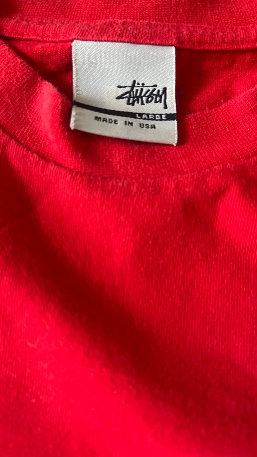 스투시 반팔 L 상품이미지3