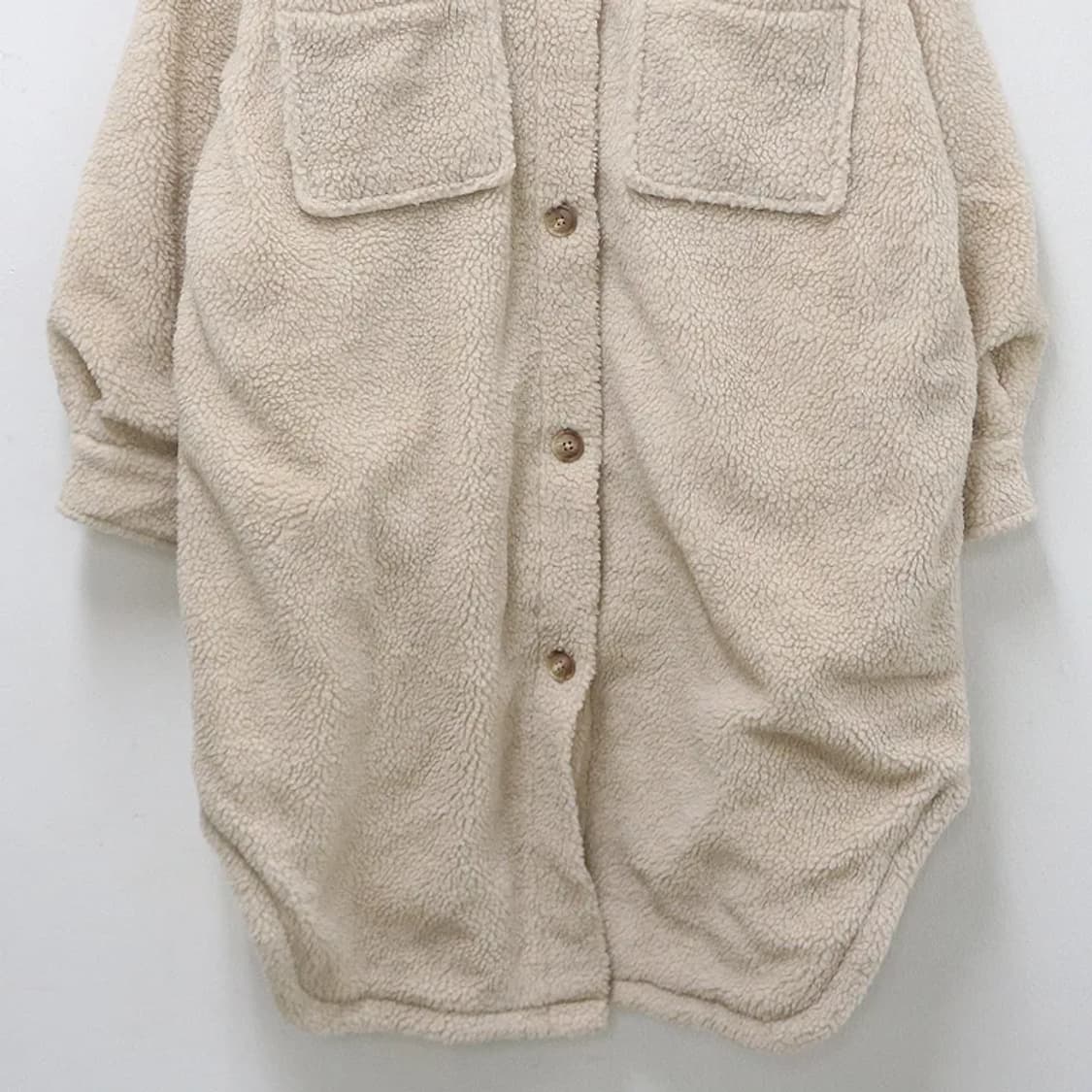 사만사모스2 후리스 롱 코트 61108 상품이미지4