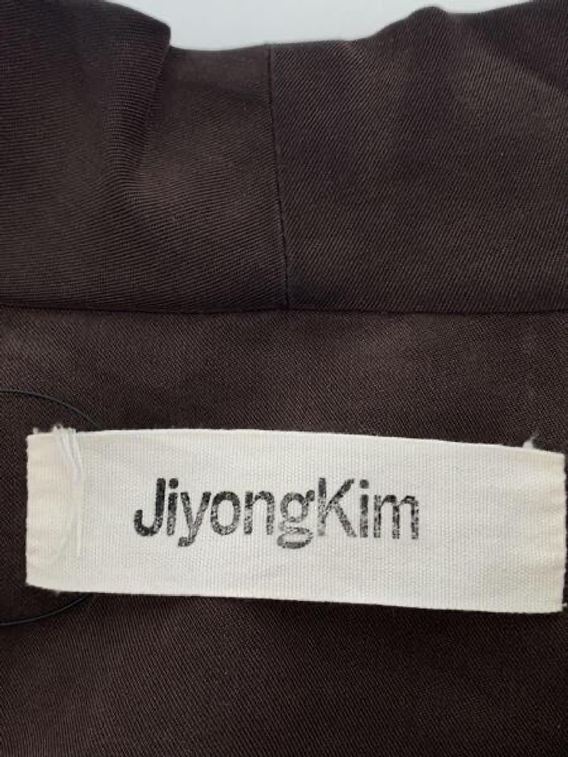 22aw Jiyong Kim Shawl Collar Shirt 상품이미지4