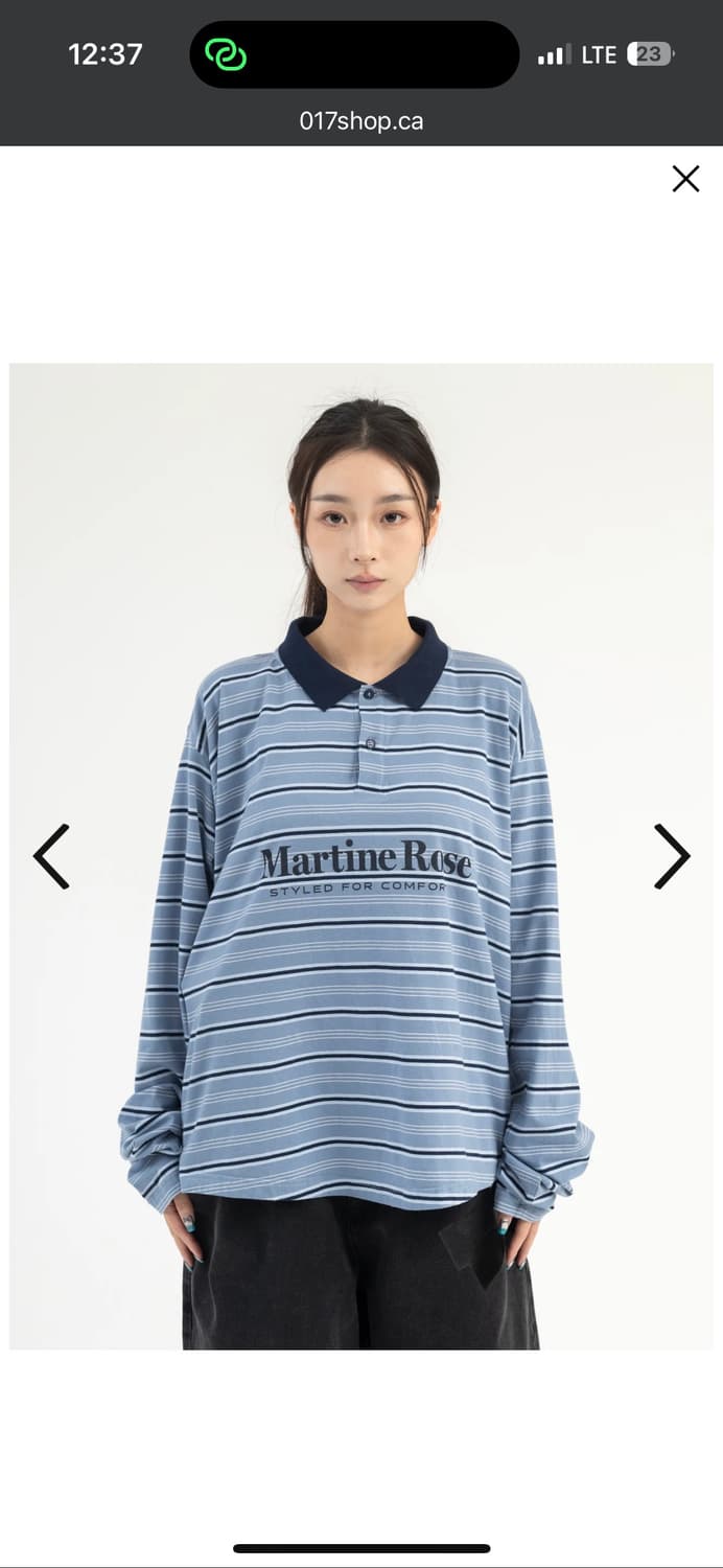 마틴로즈 롱슬리브 m사이즈 택채새상품 상품이미지2