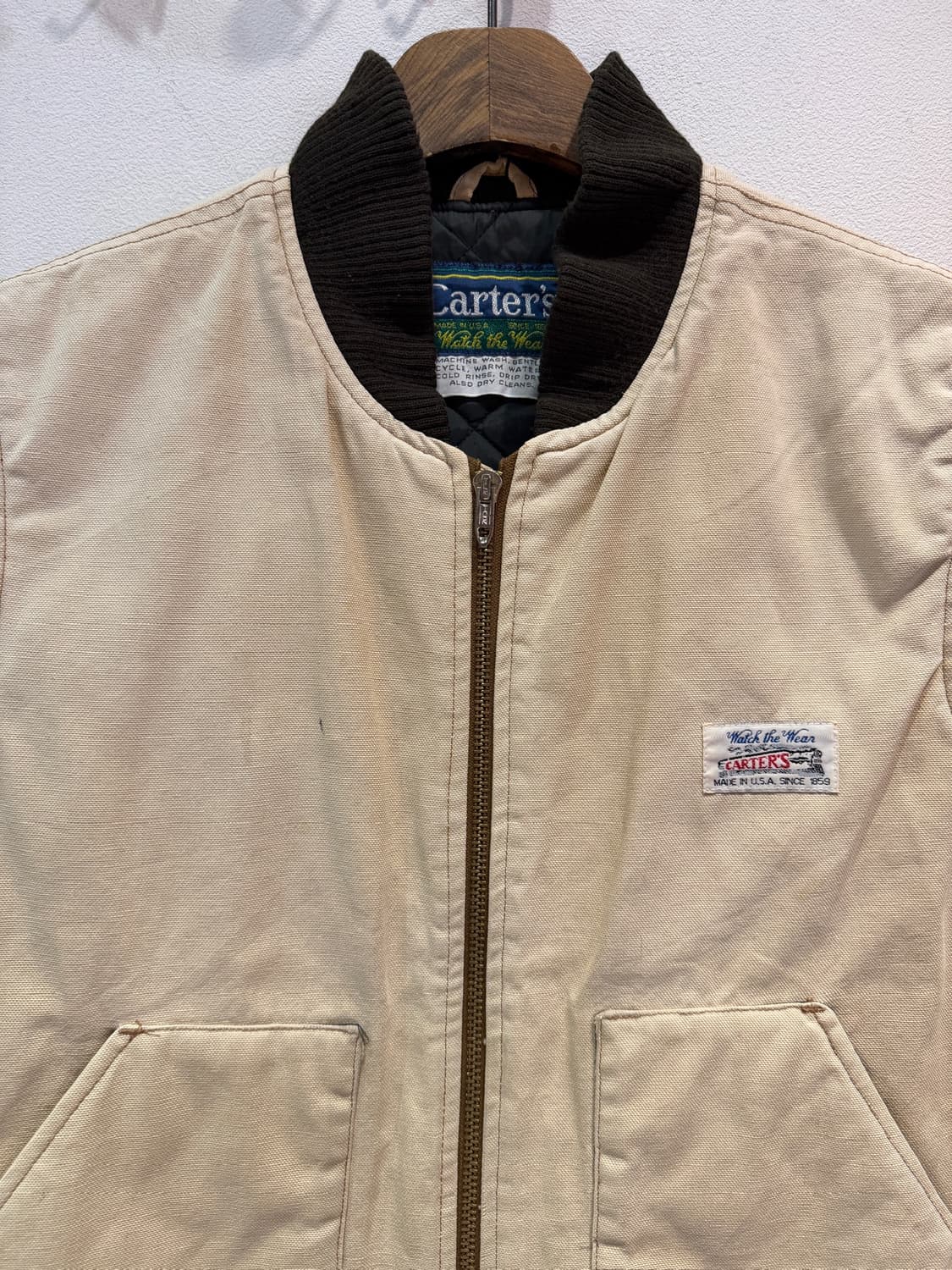 90s carter's 워크 베스트 (Made In U.S.A) 상품이미지4