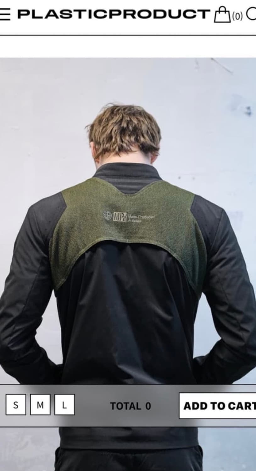 플라스틱 프로덕트 resistance zip jacket s size 상품이미지1