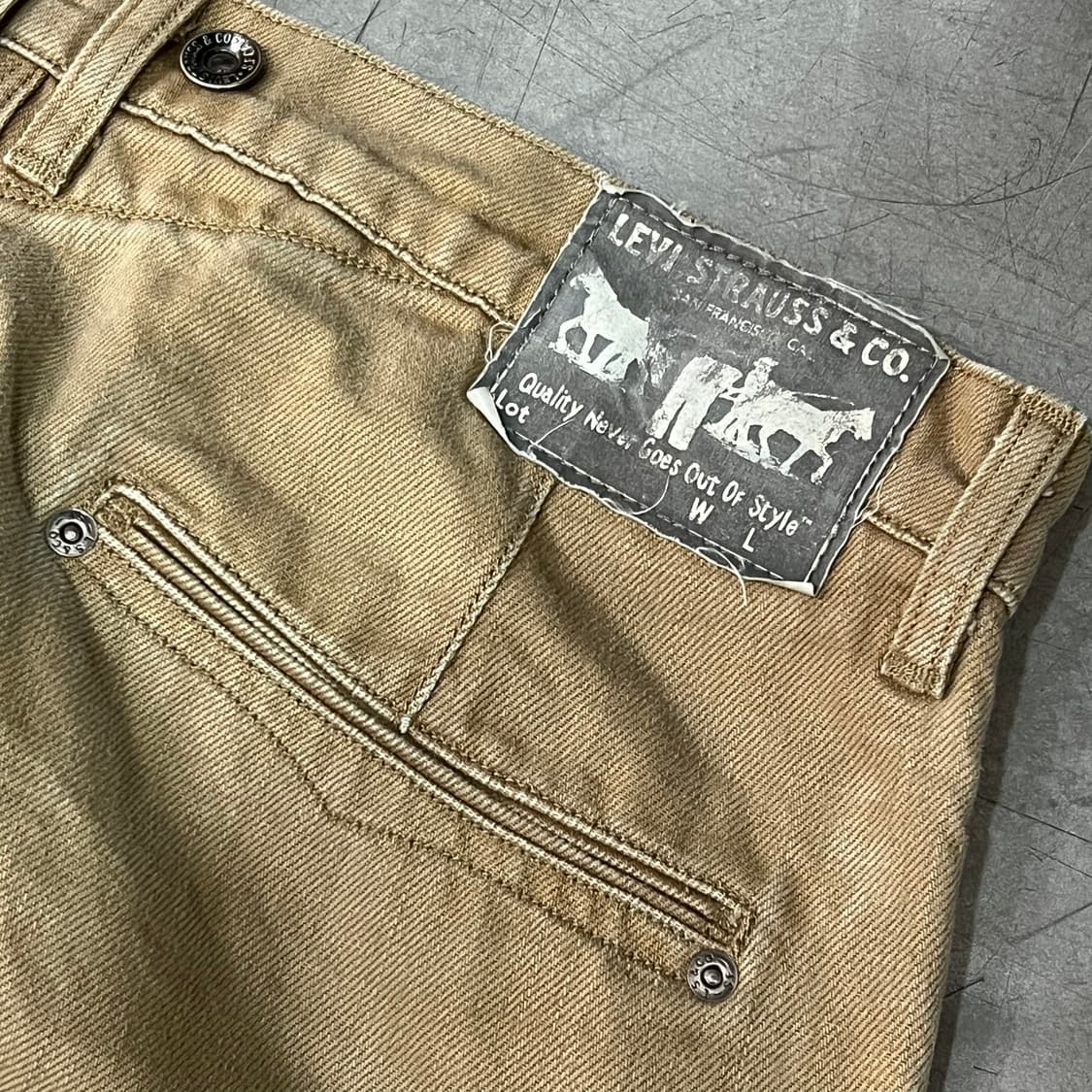  리바이스 워크 데님 팬츠 y14663 상품이미지7