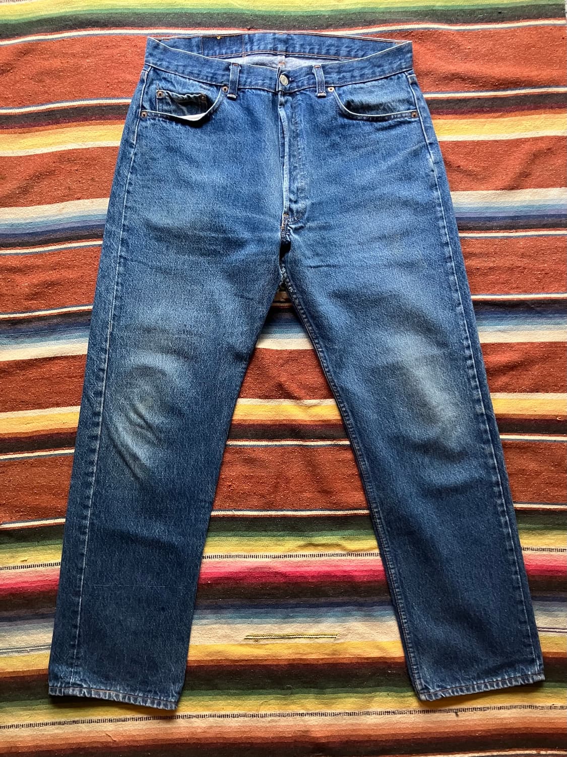 80s USA 빈티지 리바이스 501 데님 팬츠 상품이미지3