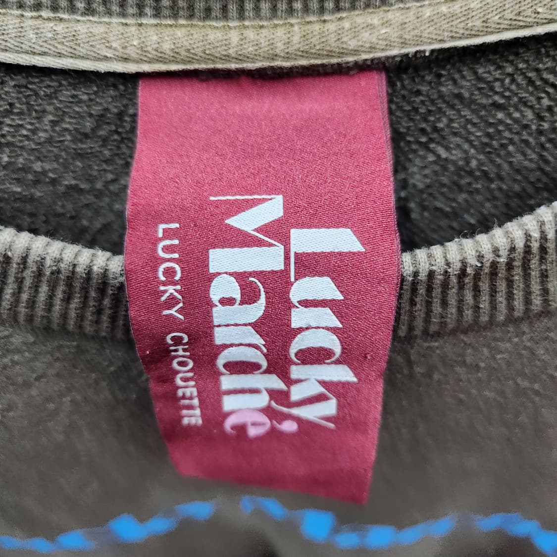 럭키마르숴 빅로고 프린팅 맨투맨 3XL 상품이미지4