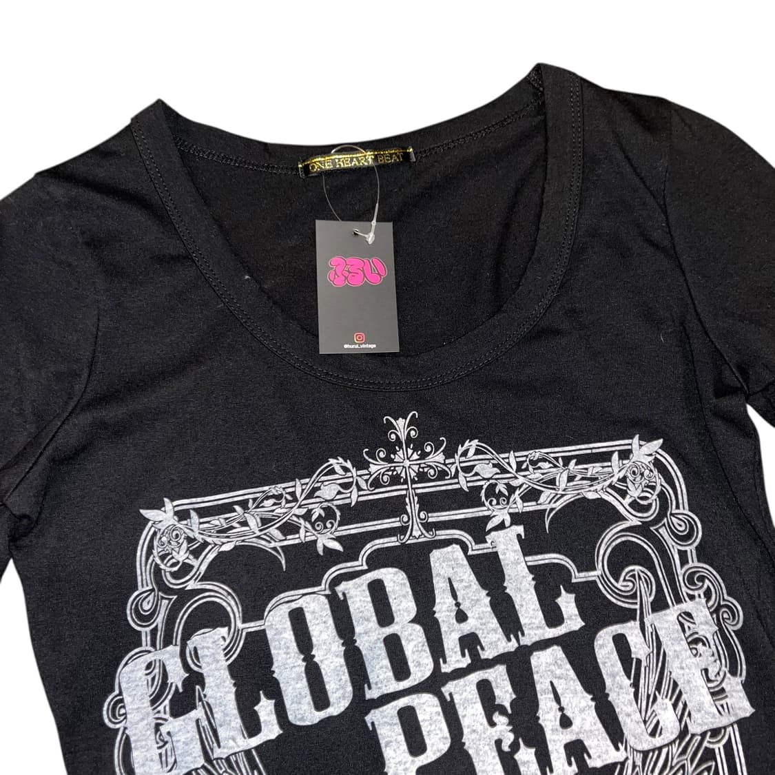 날개프린팅 백 그런지 포인트 긴팔티 펑크y2k 상품이미지3