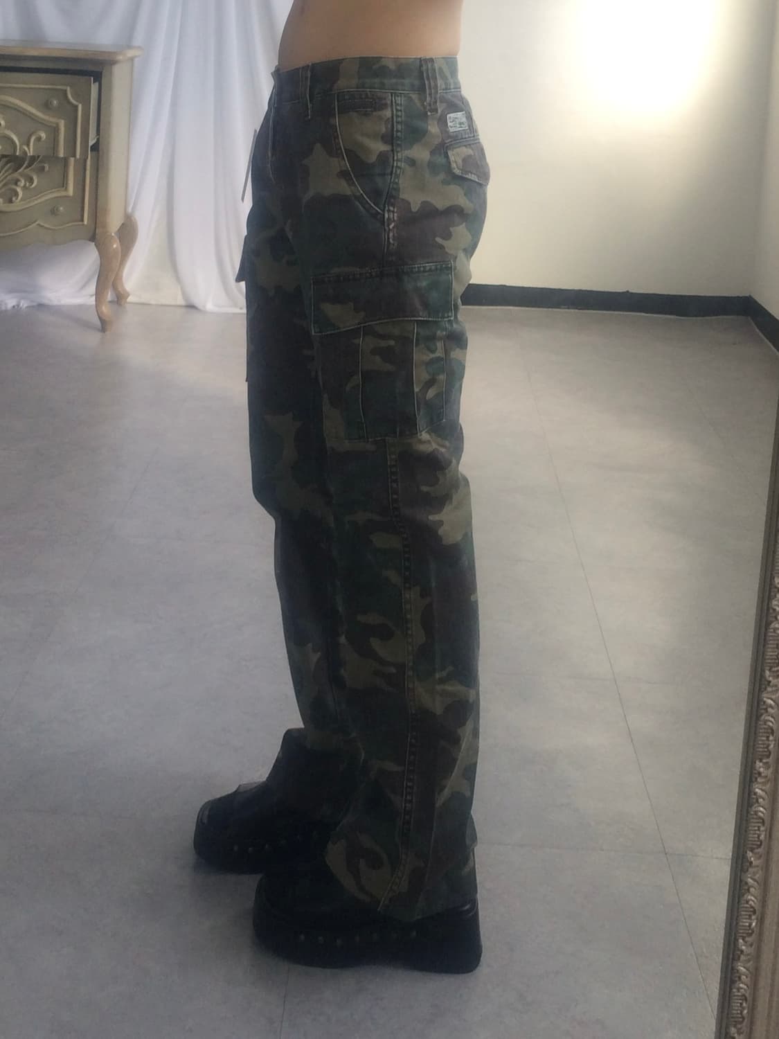 Camo pattern cago pants 상품이미지7