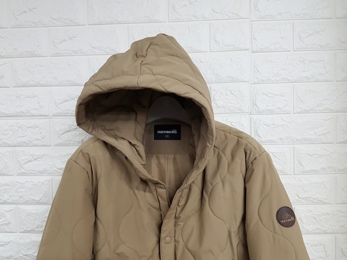 이젠벅(네파) 누빔 롱점퍼 남성95 (후드봄패딩자켓) 상품이미지2