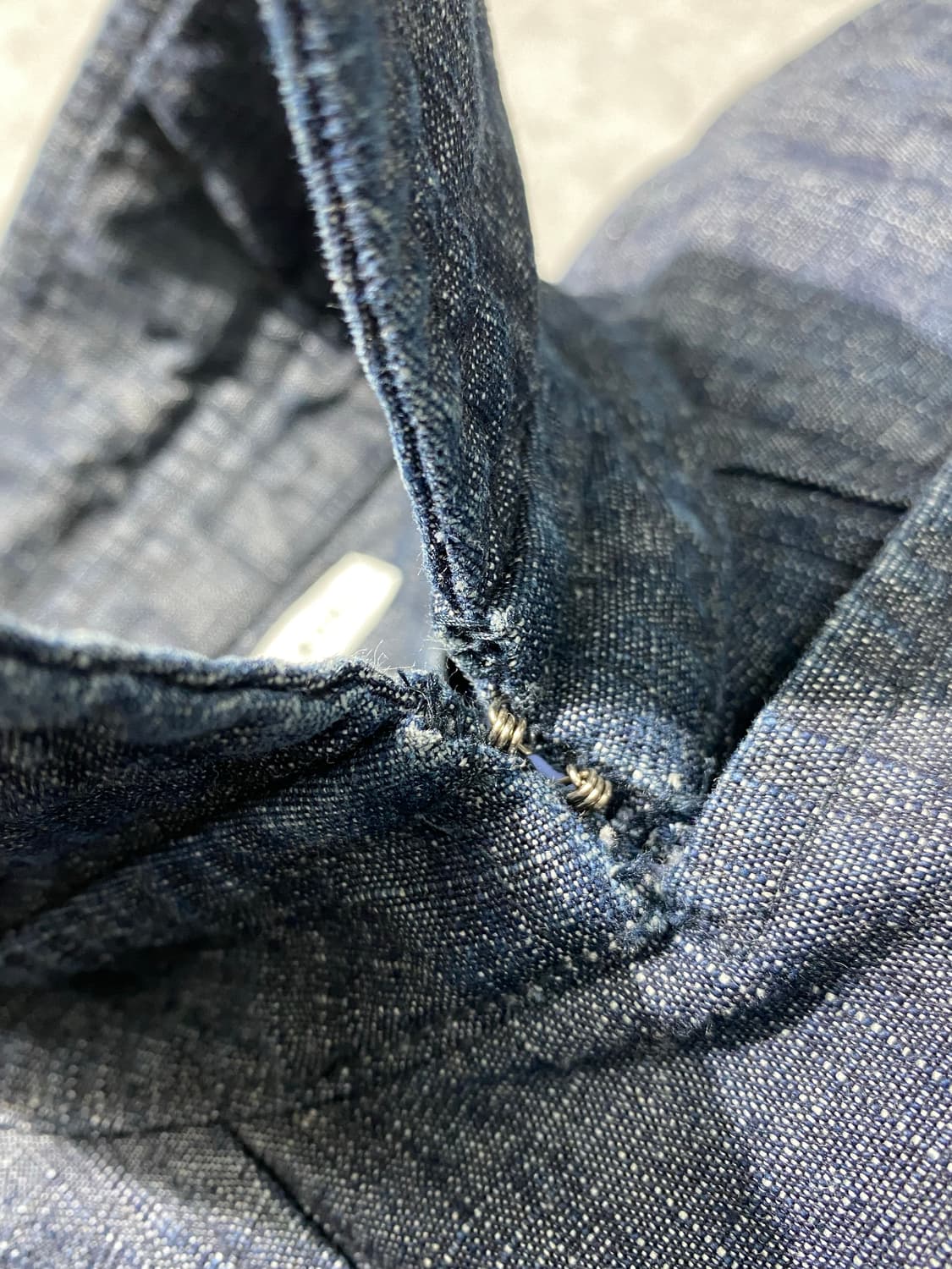 [M] Feel and Ease 재패니즈 빈티지 더블 데님자켓 상품이미지4