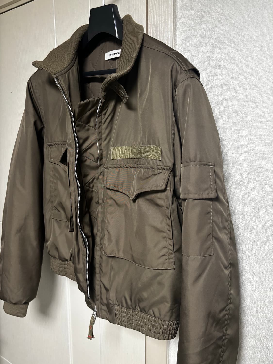 Birthdaysuit 벌스데이수트 G8 플라이트 자켓 카키 상품이미지6