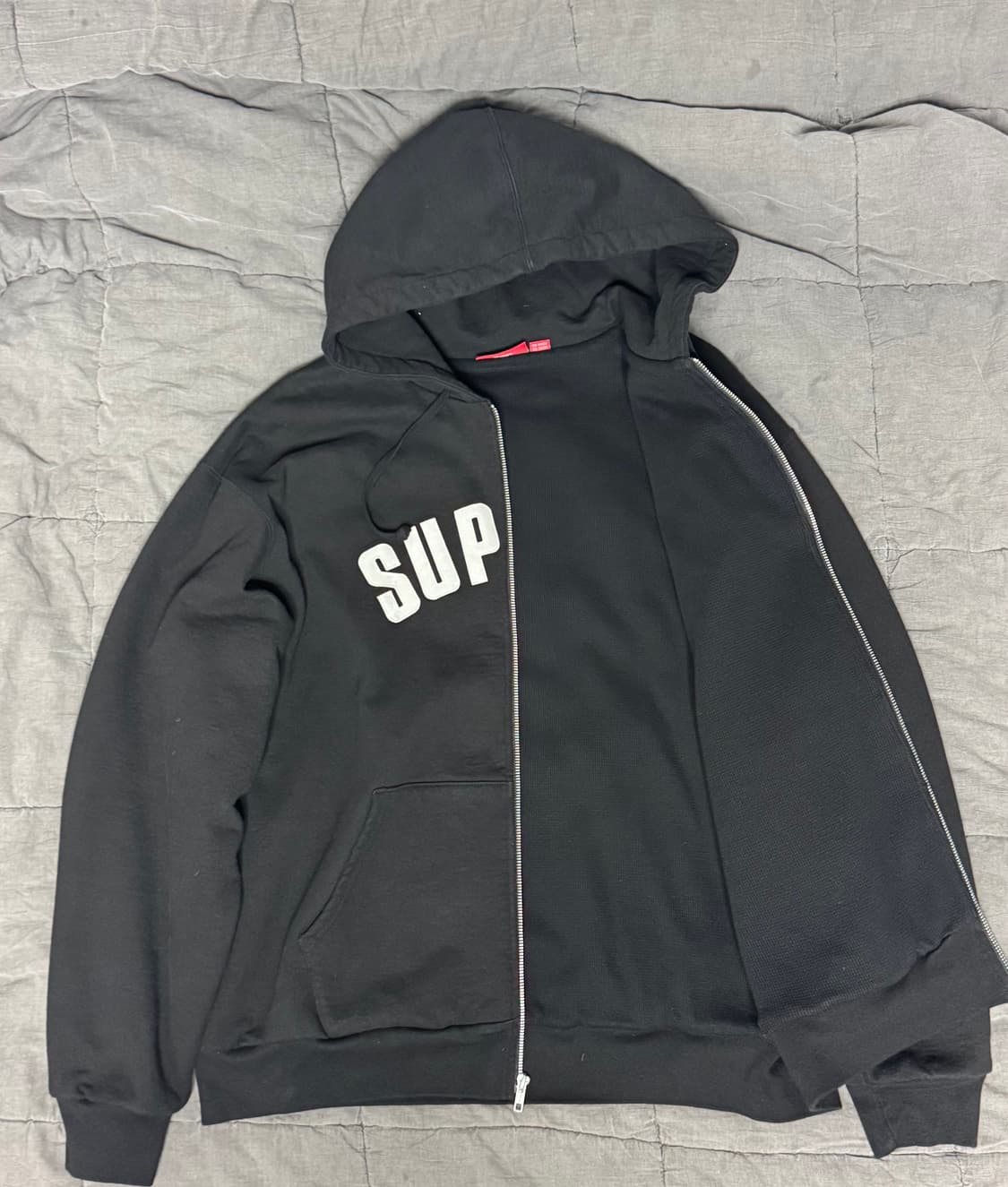 슈프림 아크써멀 후드집업 블랙 XL 상품이미지2