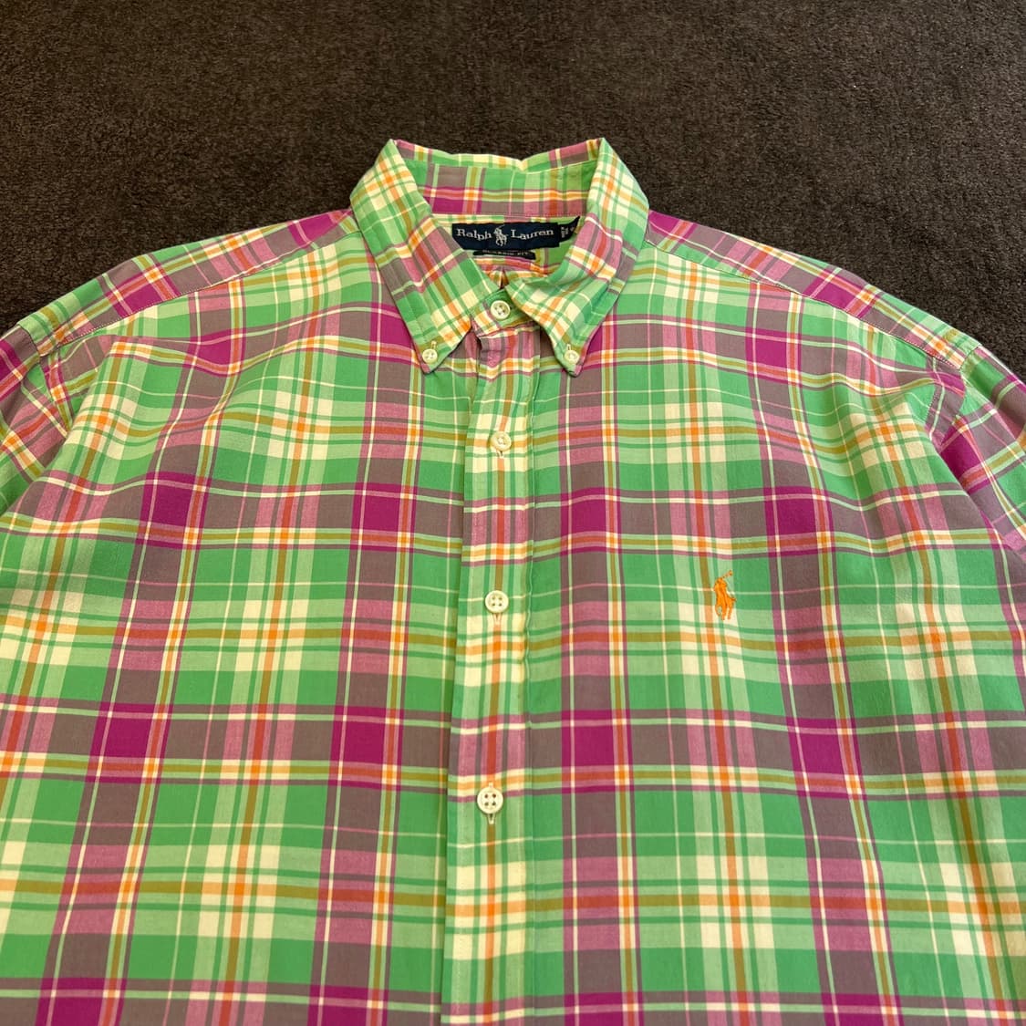 랄프로렌 체크 셔츠 상품이미지3