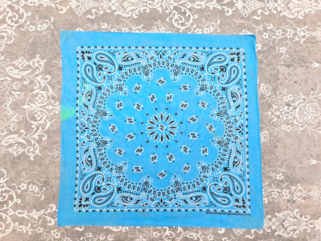 90s 하바행크 페이즐리 반다나 (made in usa) 상품이미지1