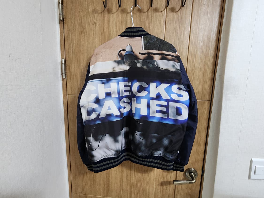 (L)디스이즈네버댓 프린팅 바시티 자켓 상품이미지3