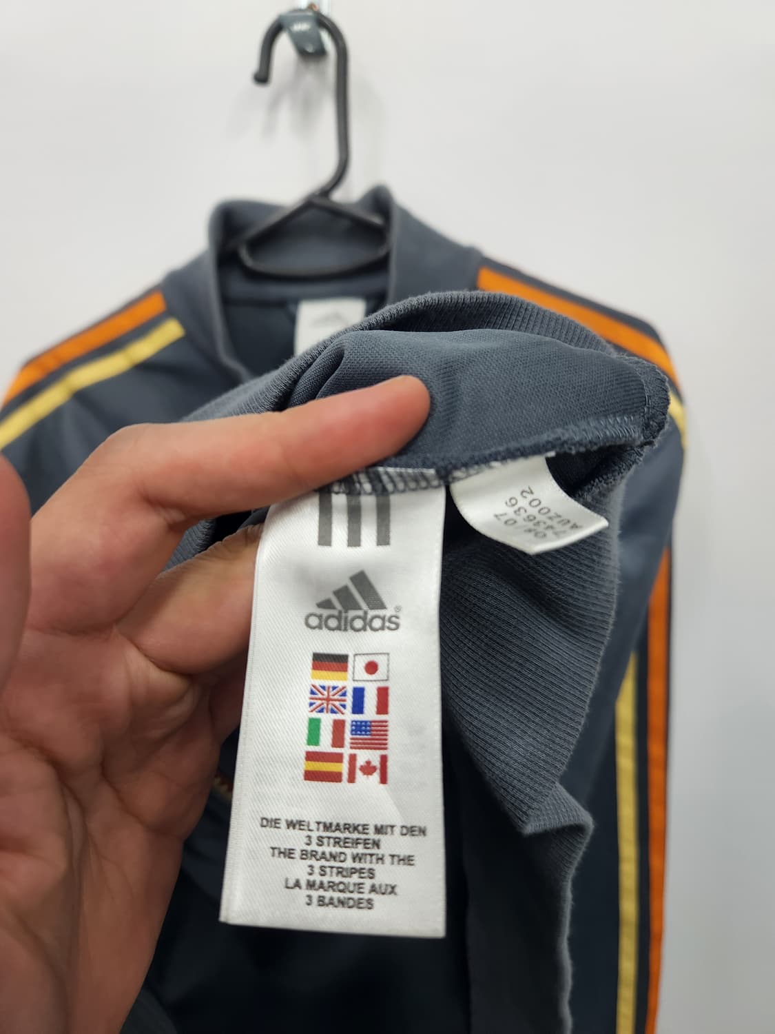 아디다스 로고 배색 져지 상품이미지6