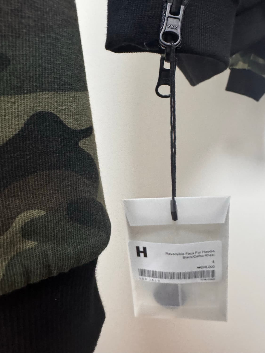 Hatchingroom Reversible Faux Fur Hoodie 상품이미지2