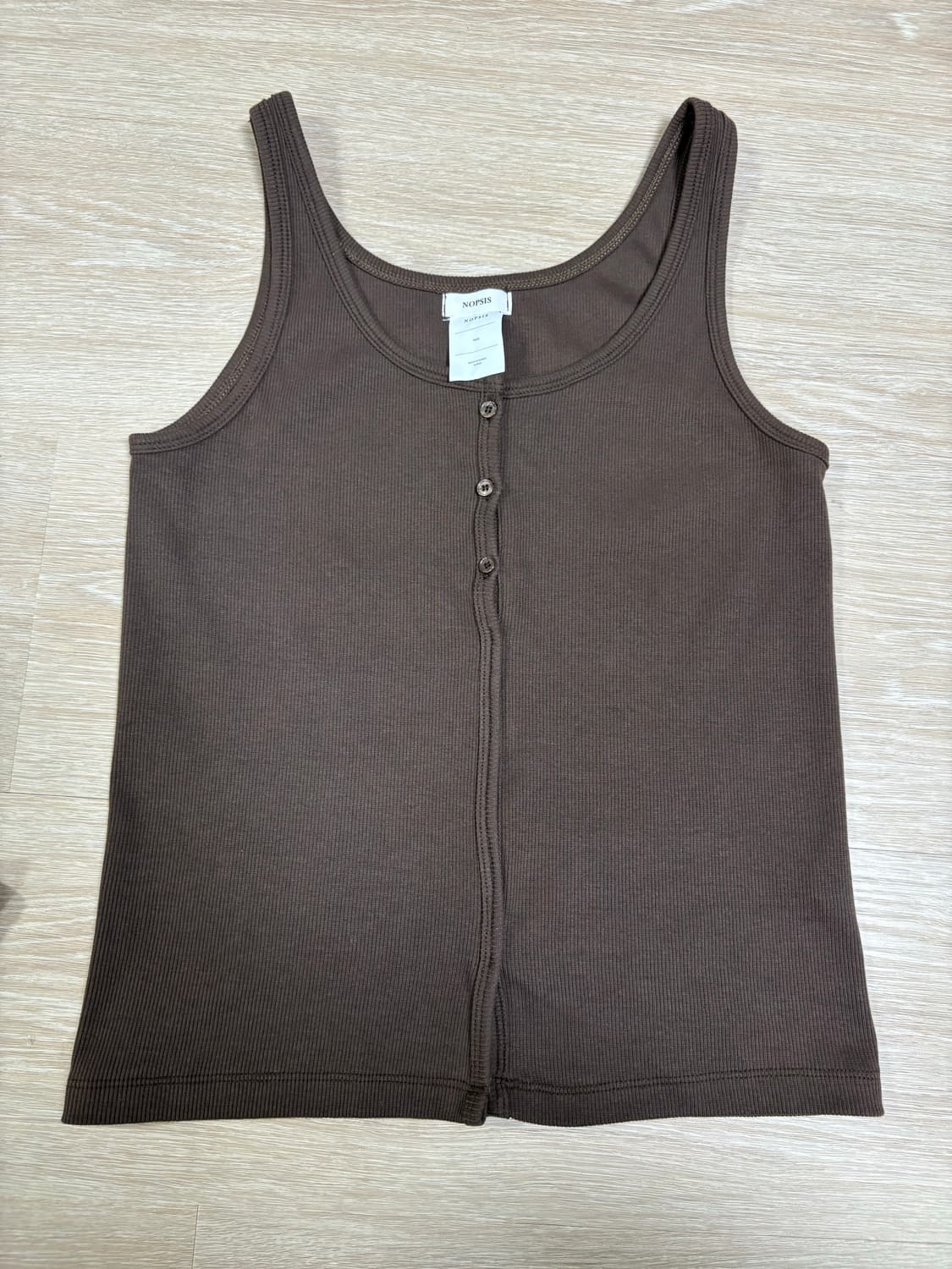 릿킴 BRIDGE BUTTON SLEEVELESS 상품이미지4