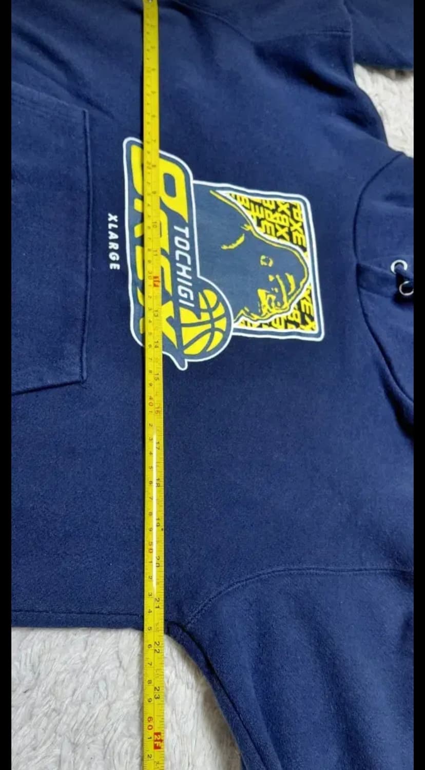 X-LARGE  후드티 네이비 (S) 상품이미지9