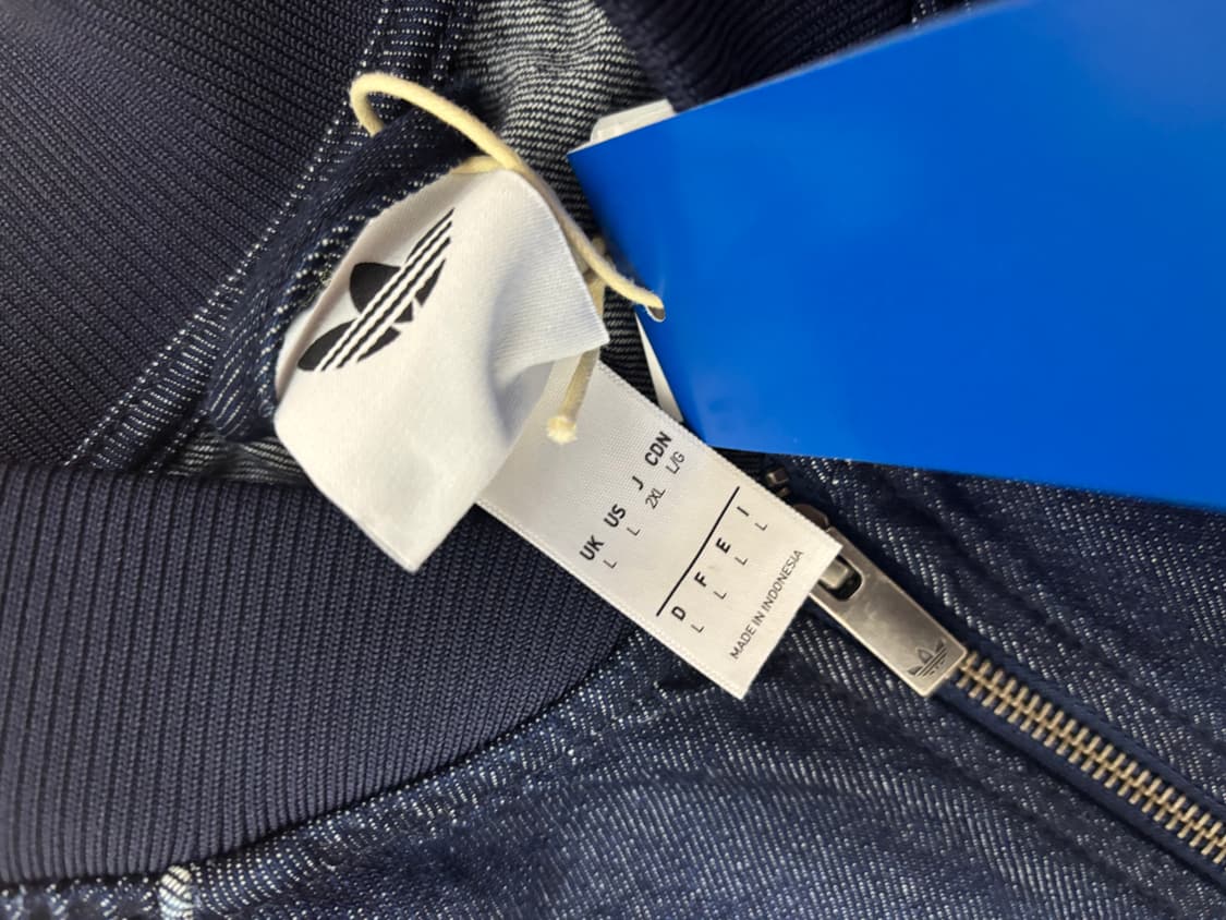 아디다스 아디컬러 루즈핏 인디고 데님자켓 sst져지 상품이미지4