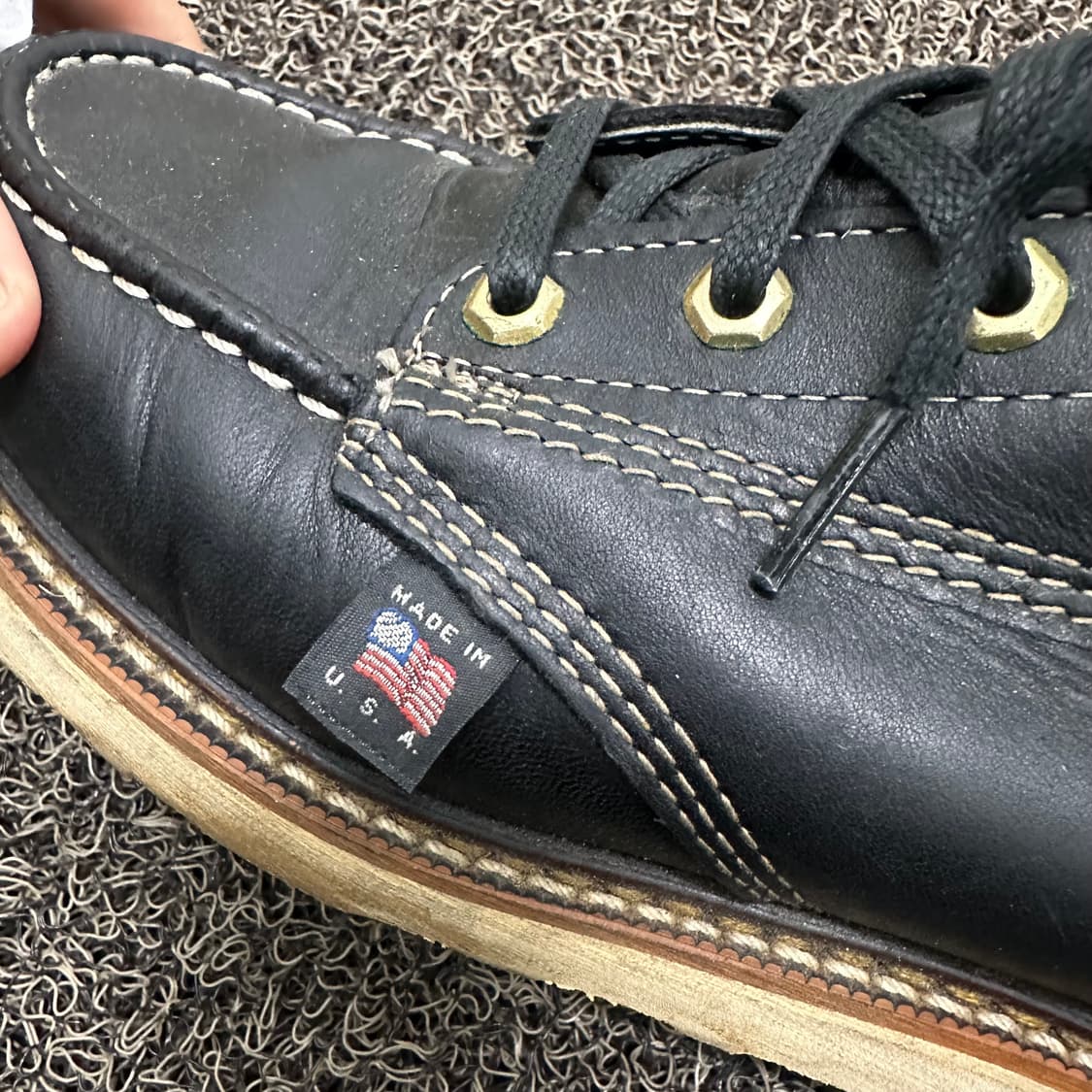 쏘로굿 목토 부츠 워커화 블랙 상품이미지6