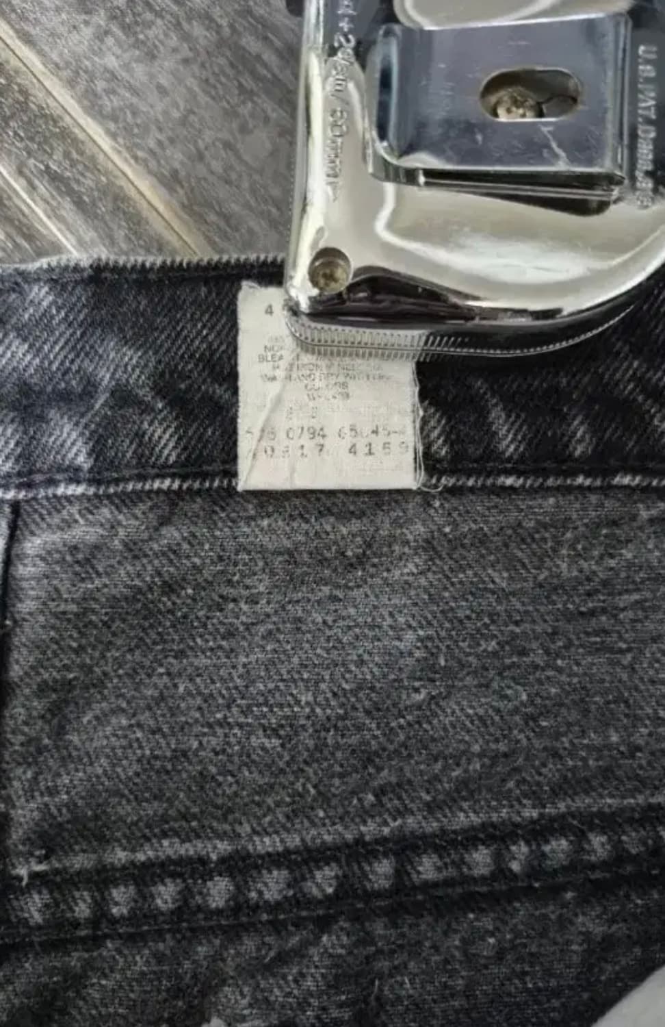 리바이스 517 오렌지탭 블랙(흑청)  33 상품이미지4