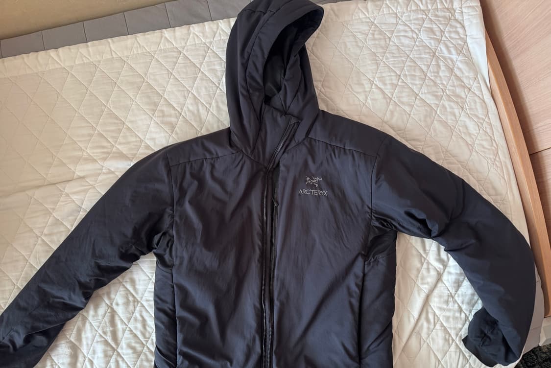 아크테릭스 아톰 ar 후디 블랙 상품이미지2