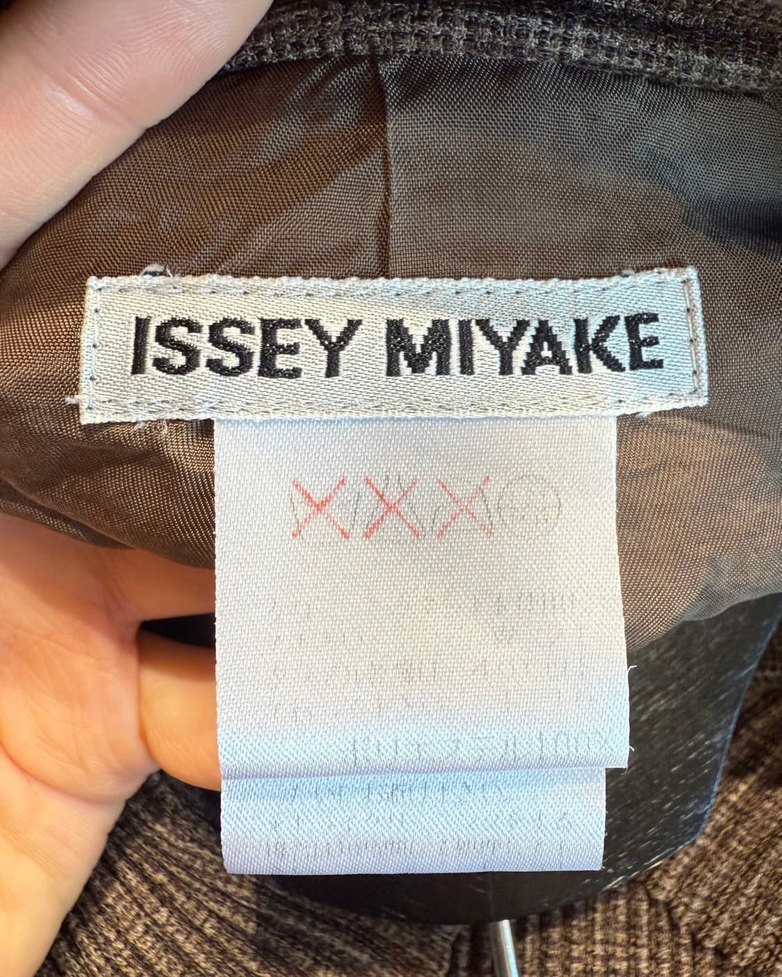 이세이미야케 브라운 링컬 셋업 상품이미지8