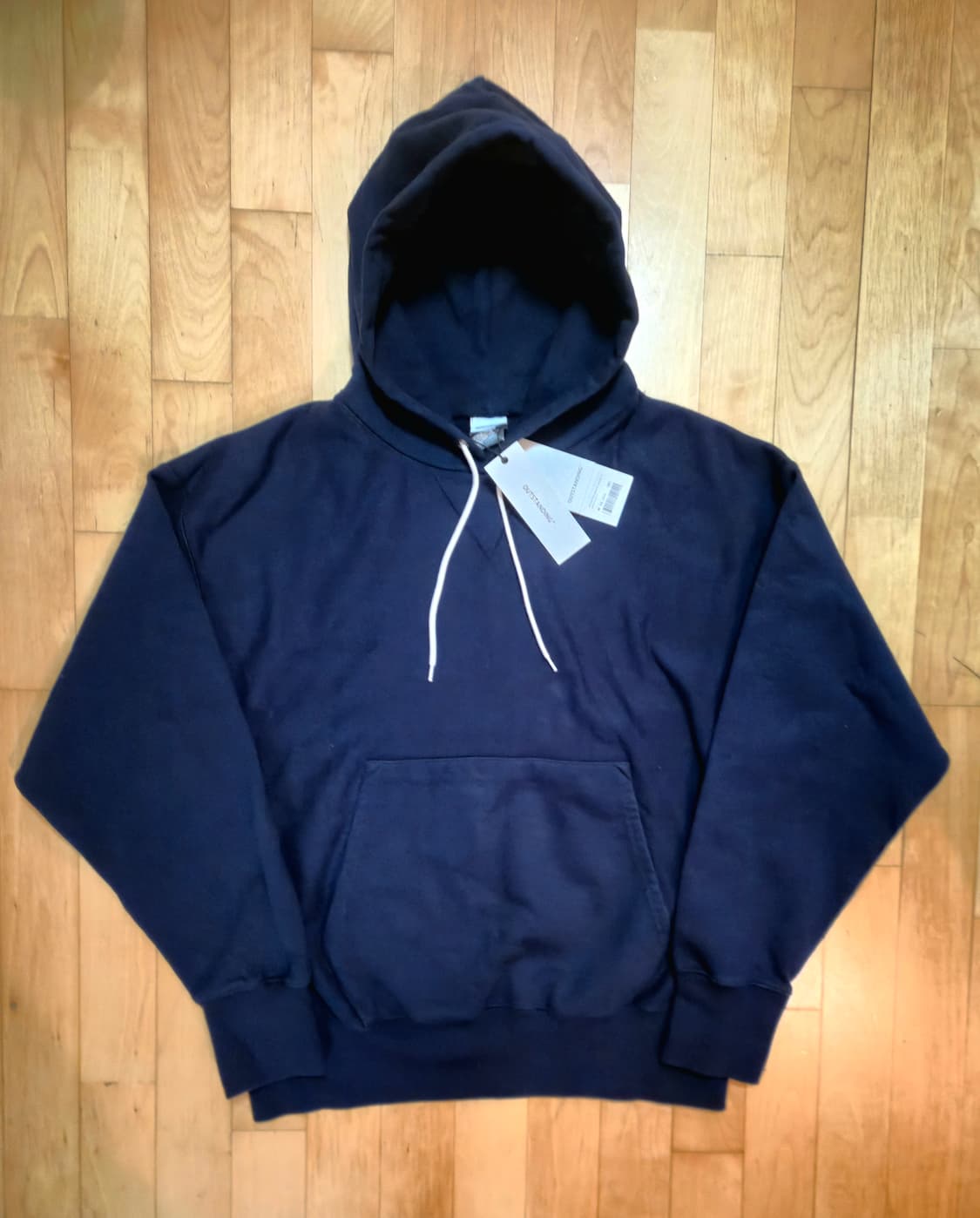 아웃스탠딩 리버스 헤비 후드티 M 새제품 상품이미지1