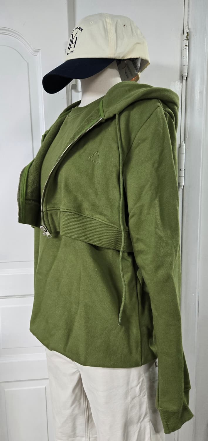 새상품)스타일난다 레이어드 후드티 상품이미지3