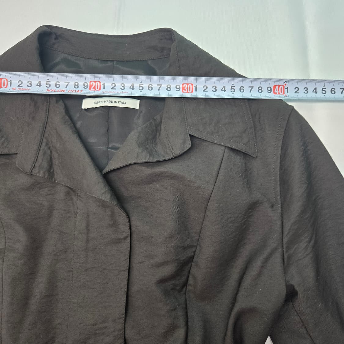 0830 미샤 22fw브라운 롱 트렌치 코트 스타일 55 상품이미지6