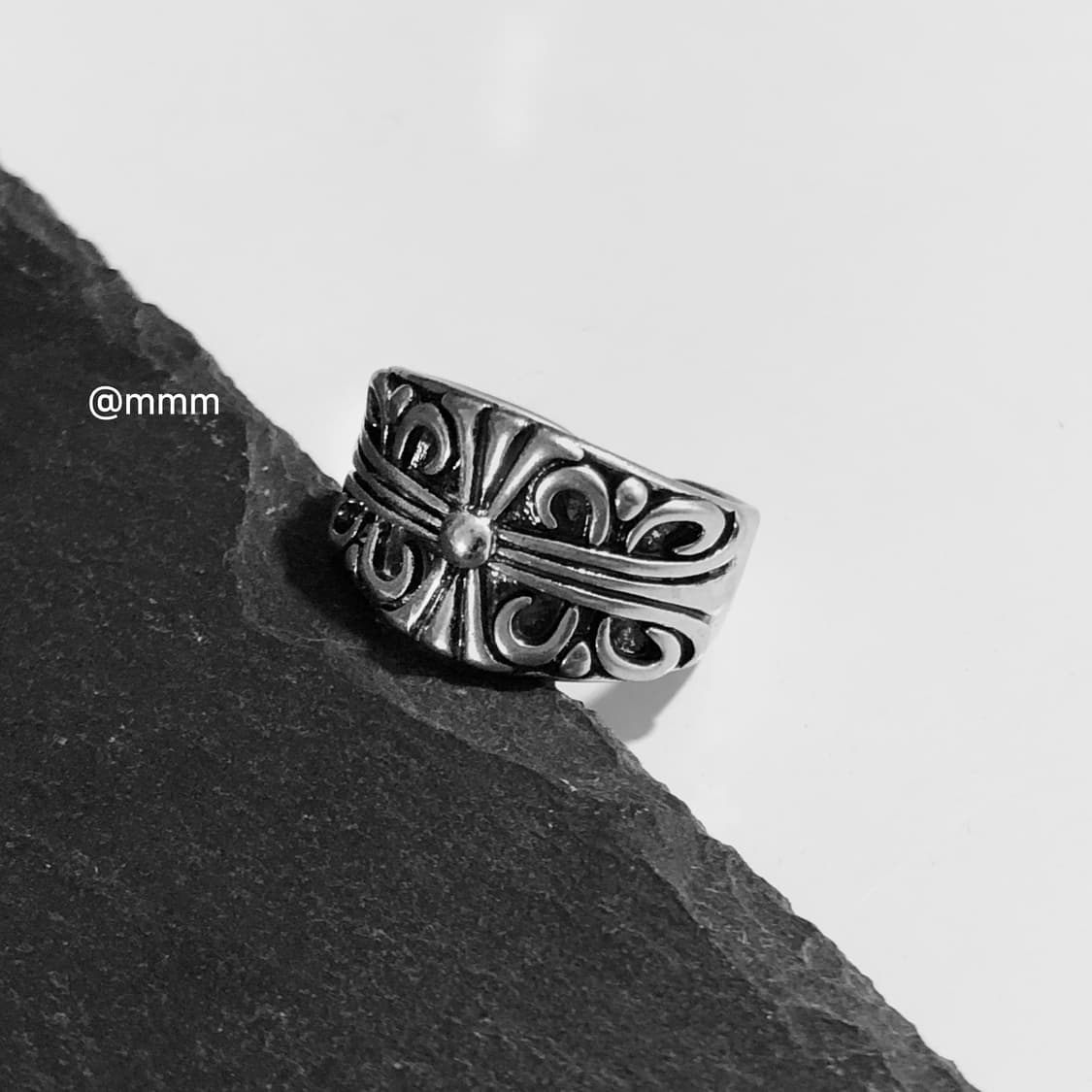 오픈링 크롬 반지 상품이미지7